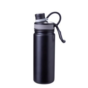 Termo láhev z nerezové oceli 650 ml černá matná – to Go