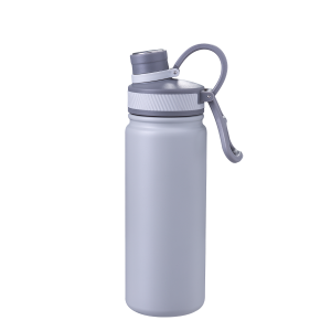 Termo láhev z nerezové oceli 650 ml šedá matná – to Go