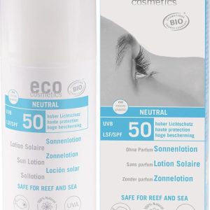 Eco Cosmetics Neutral, mléko na opalování, SPF 50 100 ml