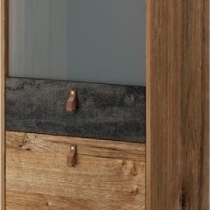 Piaski Vitrína DARK DWT53  53/197/39