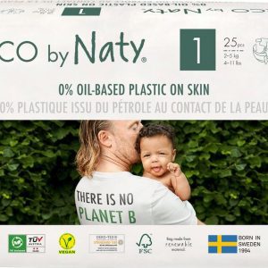 Eco by Naty Plenky Newborn 2-5 kg 25 ks
