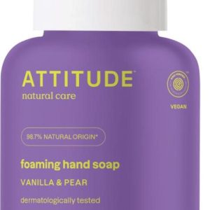 Attitude Dětské pěnivé mýdlo na ruce Little leaves s vůní vanilky a hrušky 295 ml