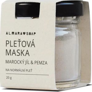 Almara Soap Pleťová maska Marocký jíl a pemza 25 g