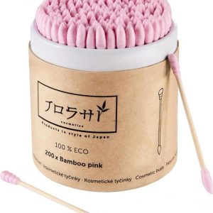 Joshi Cosmetics Bamboo pink 200 ks