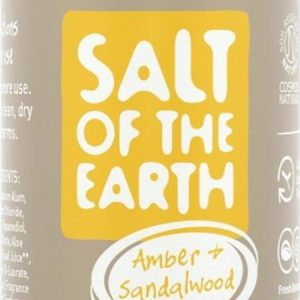 Salt of the Earth Pure Aura Přírodní deodorant roll-on ambra a santalové dřevo 75 ml
