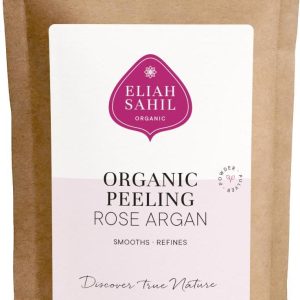 Eliah Sahil Organic Tělový peeling růže a argan vzorek 15 g