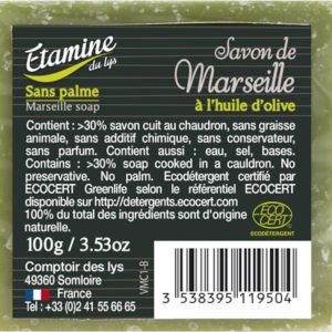 Etamine du Lys Marseillské mýdlo olivové 100 g