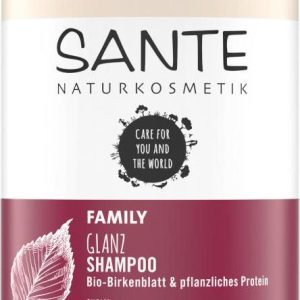 SANTE FAMILY Šampon na lesk Bio Březové lístky & Rostlinné proteiny 500 ml