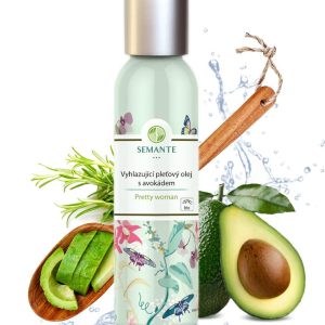Semante by Naturalis Pretty woman, vyhlazující pleťový olej s avokádem 100 ml