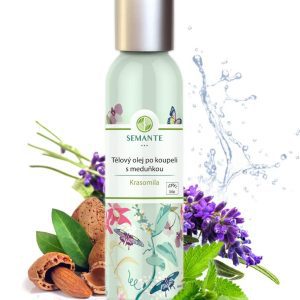 Semante by Naturalis Krasomila, tělový olej po koupeli s meduňkou 100 ml