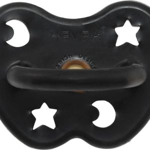 HEVEA Ortodontický dudlík z přírodního kaučuku Outer Space Black 1 ks, 3 – 36 M