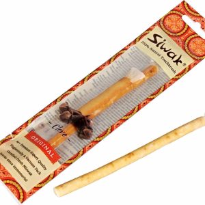 Siwak Přírodní zubní kartáček hřebíček 1 ks