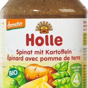 Holle Holle Bio Špenát s bramborem 190 g