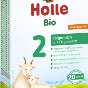 Holle Bio dětská mléčná výživa na bázi kozího mléka 2 pokračovací 400 g