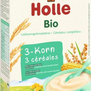 Holle Bio 3 druhy zrna kaše 250 g
