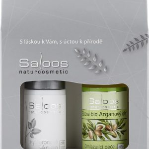 Saloos Dárková sada argan & hyaluronové sérum 1 ks