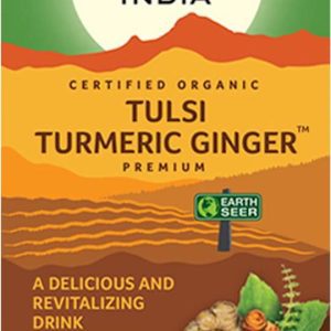 Organic India Tulsi kurkuma zázvor BIO 25 sáčků