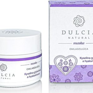 DULCIA natural Omlazující maska kyselina glykolová a hyaluronová 100 ml