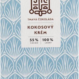AJALA CHOCOLATE Kokosový krém, BIO tmavá čokoláda 45 g