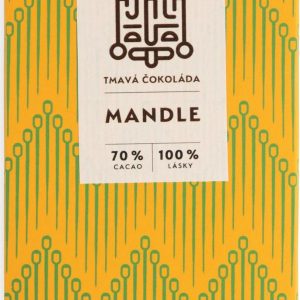 AJALA CHOCOLATE Mandle, BIO tmavá čokoláda 45 g