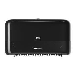 558048 Tork Mid – size Twin zásobník na bezdutinkový toaletní papír, plast, černý, T7