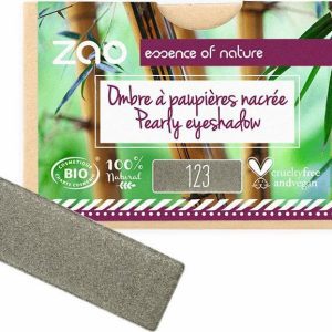 ZAO Perleťové oční stíny 123 Grey khaki 1,3 g náplň
