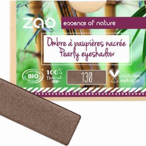 ZAO Perleťové oční stíny 130 Intense Brown 1,3 g náplň