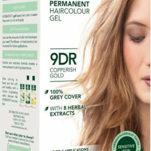 HERBATINT Permanentní barva na vlasy měděná zlatá 9DR 150 ml