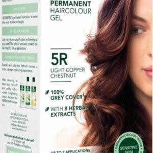 HERBATINT Permanentní barva na vlasy světle měděný kaštan 5R 150 ml