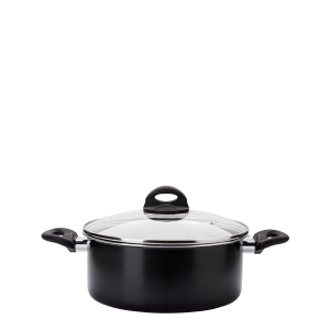 Hliníkový hrnec s pokličkou ø 24 cm – Venus Lunasol Indukce