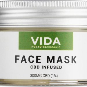 Pura Vida Organic CBD Pleťová maska, 300 mg 30 ml