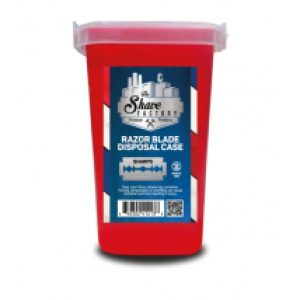 Shaving Factory kontejner na použité žiletky