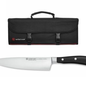 Wüsthof souprava kuchařský nůž Classic Ikon a kuchařská taška