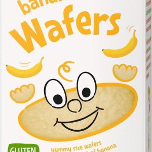 KIDDYLICIOUS Mini banánové oplatky 16 g