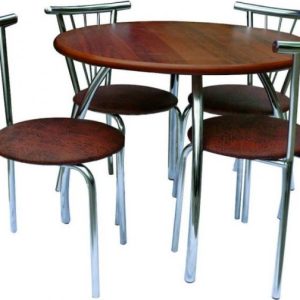 Metpol  stůl TWISTER (bez židlí)  80