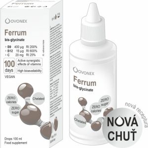 Minerals70 Liquid Ferrum koncentrát s vysokým obsahem železa 100 ml