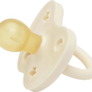 HEVEA Kulatý dudlík z přírodního kaučuku Milky White 1 ks, 3-36 M