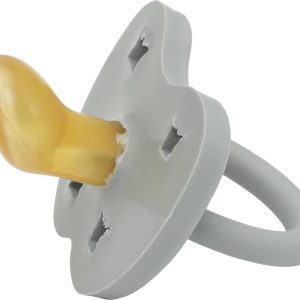 HEVEA Ortodontický dudlík z přírodního kaučuku Gorgeous Grey 1 ks, 3-36 M