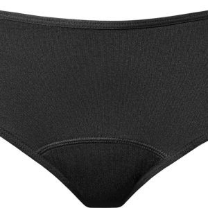 love Luna Menstruační kalhotky Midi Black černé 1 ks, XL