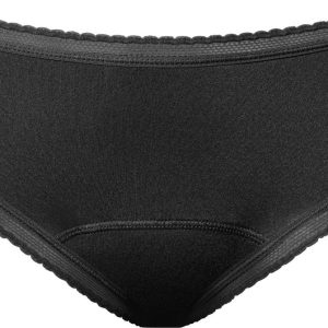 love Luna Menstruační kalhotky Bikini černé 1 ks, L