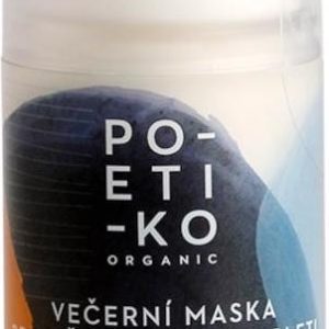 POETIKO Večerní maska pro všechny typy pleti se šípkovým olejem, arnikou a plicníkem 30 ml
