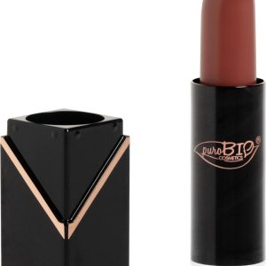 puroBIO cosmetics Náhradní náplň do rtěnky, polomatná, 101 nude rosa 4,4 g
