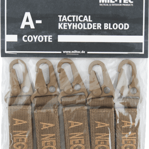 Klíčenka taktická A NEG [sada 5 ks] okrová