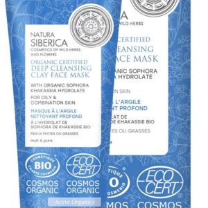 Natura Siberica Hloubkově čistící jílová pleťová maska pro mastnou a smíšenou pleť 75 ml