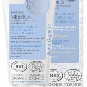 Natura Siberica Vyrovnávací gelový krém na obličej pro mastnou a smíšenou pleť 50 ml