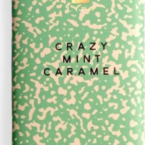 LYRA Mléčná čokoláda CRAZY MINT CARAMEL 80 g