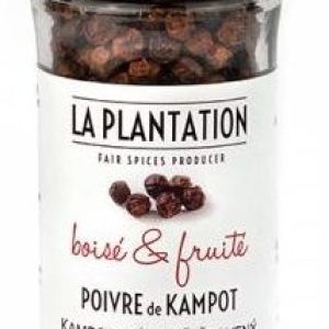 La Plantation Kampotský pepř červený celý 60 g mlýnek