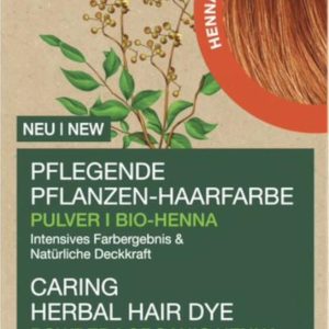 Logona Prášková barva na vlasy Červená, 04 2x50g