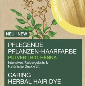 Logona Prášková barva na vlasy Zlatá blond, 01 2x50g