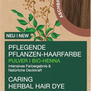 Logona Prášková barva na vlasy popelavě hnědá, 08 2x50g